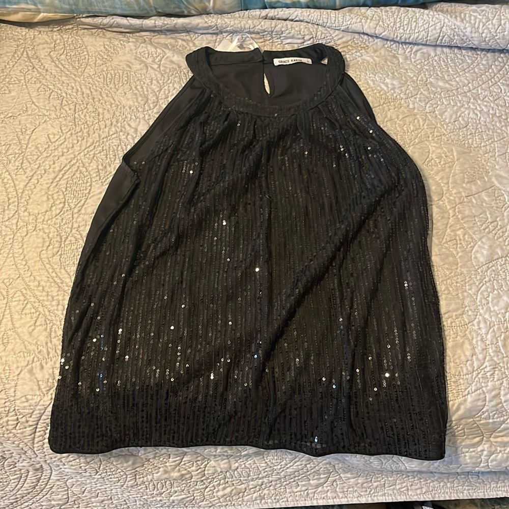 Grace Karin Sequence Top